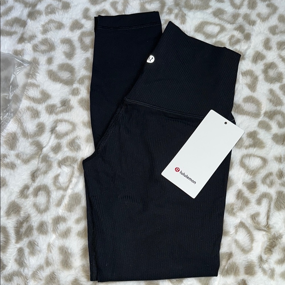 Lululemon Black Align ribbed  Leggings '25